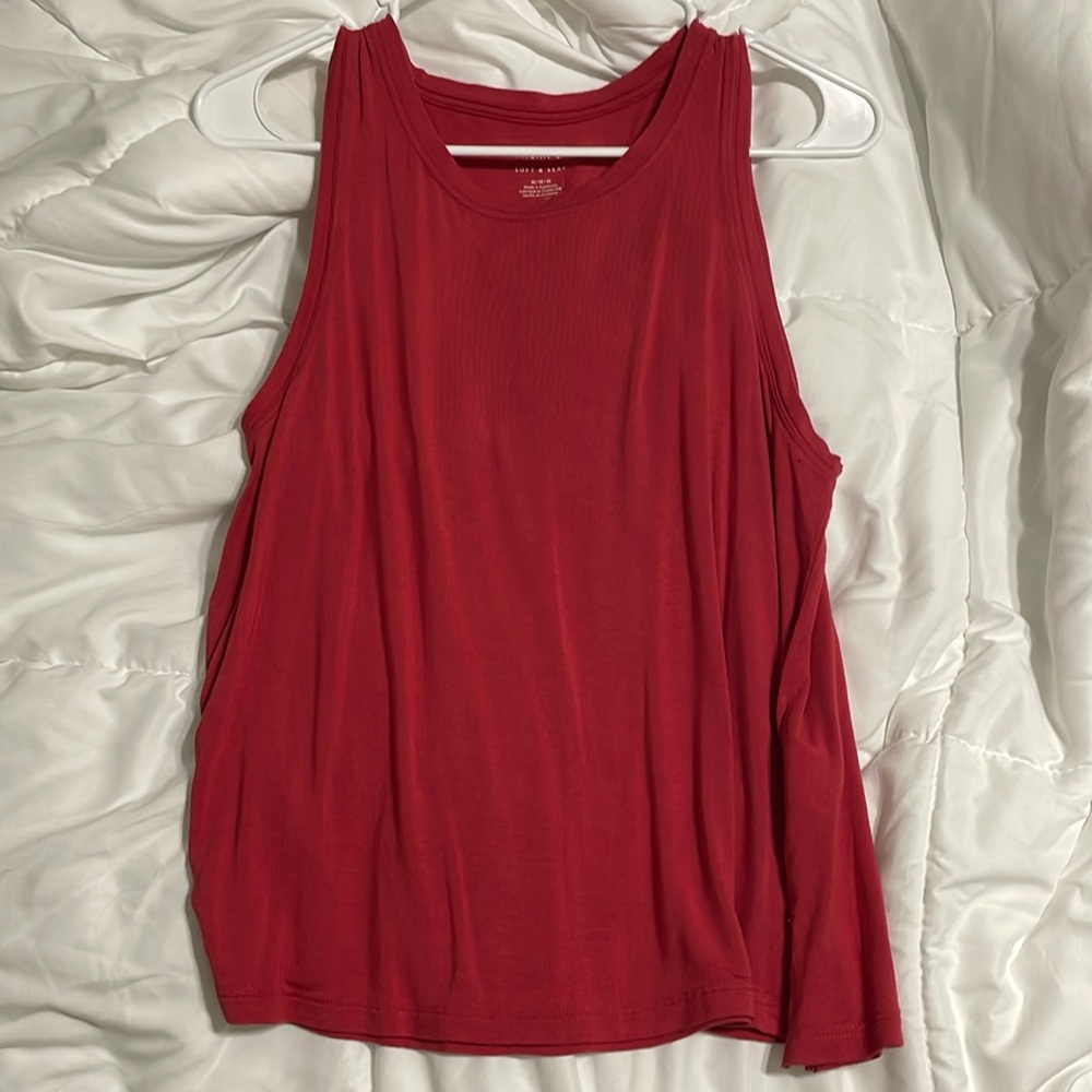American Eagle medium red tank top